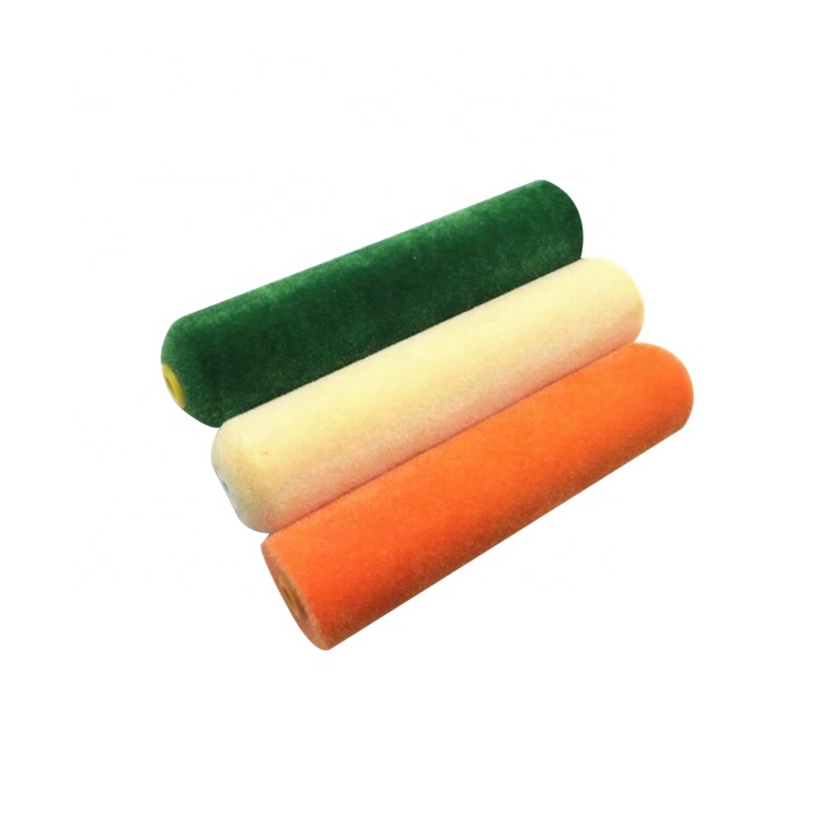 Flocked Edger Paint Roller High Density Flocking Foam Roller Cover zum Streichen von Home Office Room